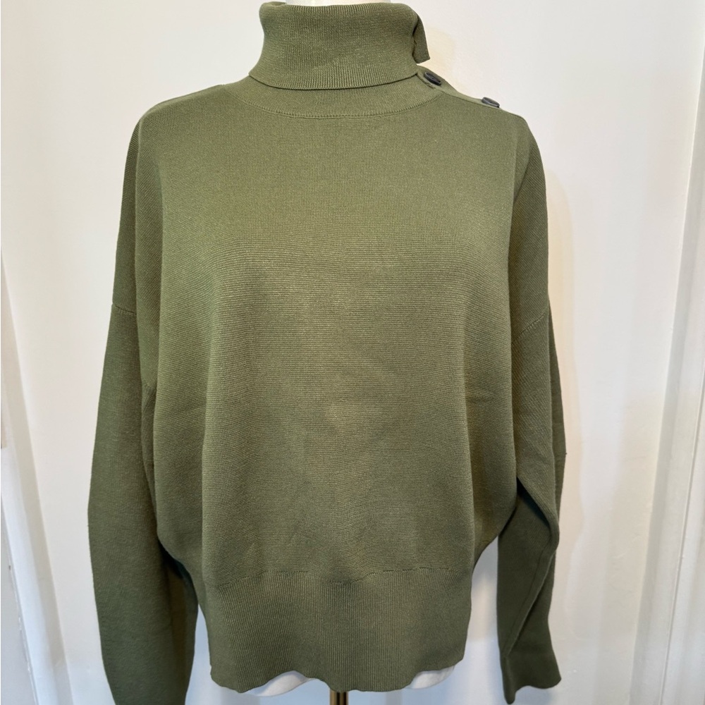 Olive Green Women's Sweater